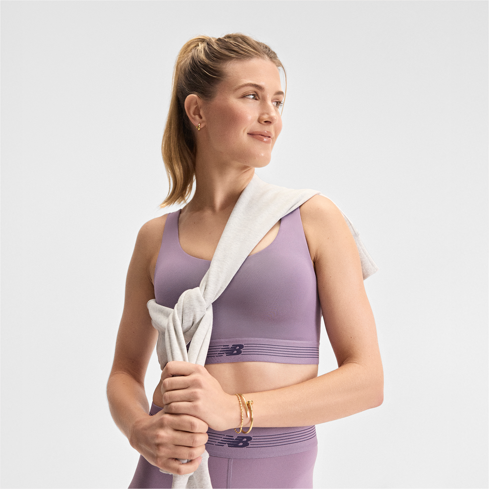 Női leggings New Balance WB6160E1AA5 – lila