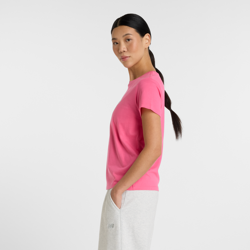 Női póló New Balance WT43582DAB – rózsaszín