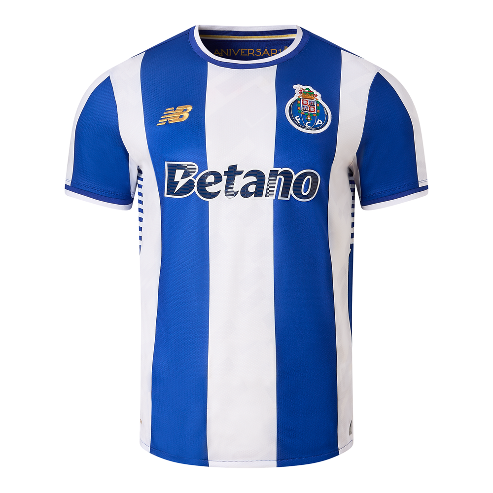 Férfi póló New Balance FC Porto MT230419HME – kék