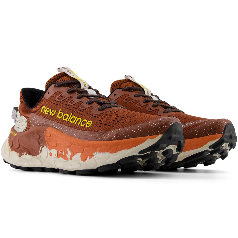 Férfi futócipő New Balance Fresh Foam X More Trail v3 MTMORAR3 – barna