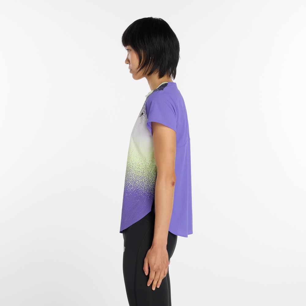 Női póló New Balance WT61Y1YIEPU – lila