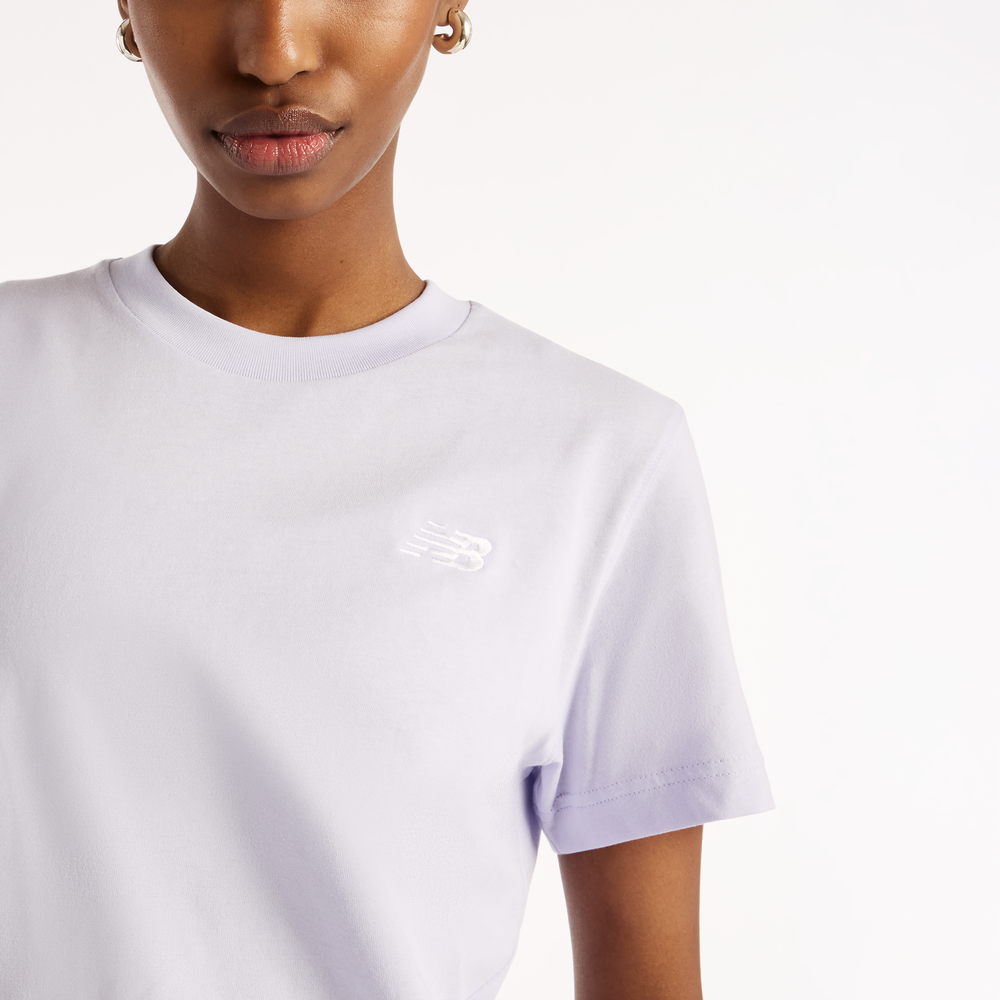 Női póló New Balance Sport Essentials – lila