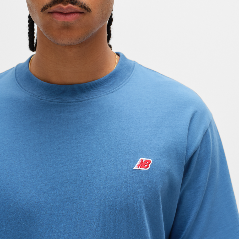 Férfi póló New Balance MADE in USA MT43543SET – kék