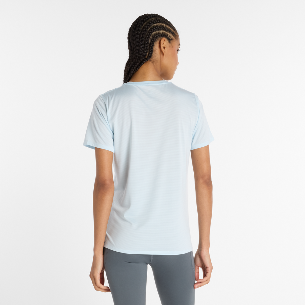 Női póló New Balance WT41222FRL – kék