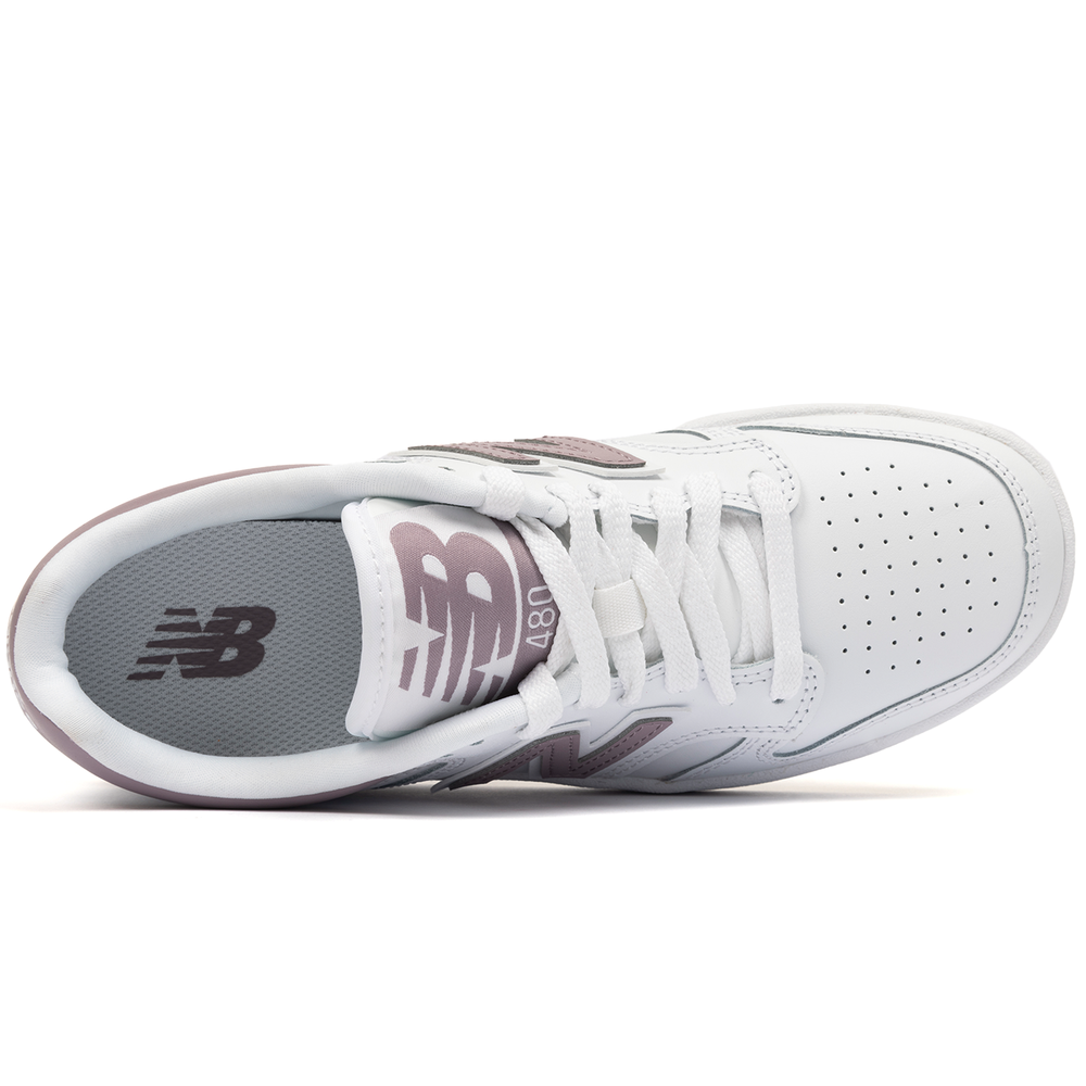 Gyermekcipő New Balance GSB480WI – fehér