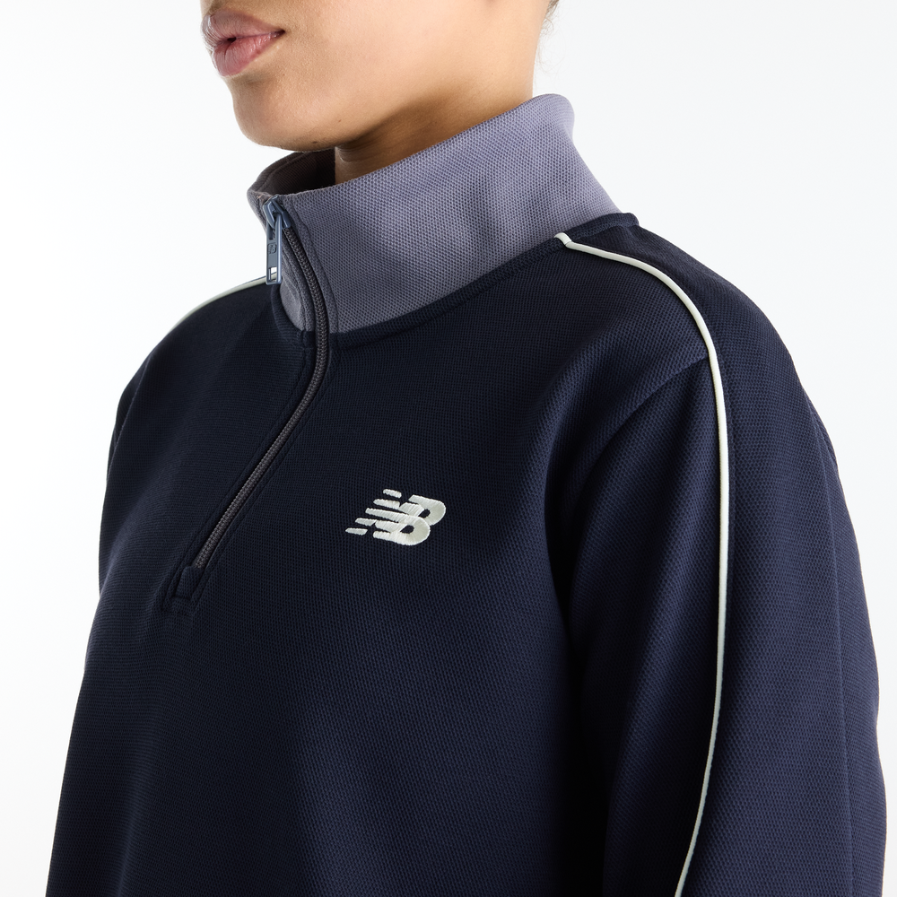 Női felső New Balance Sport Legacy – sötétkék