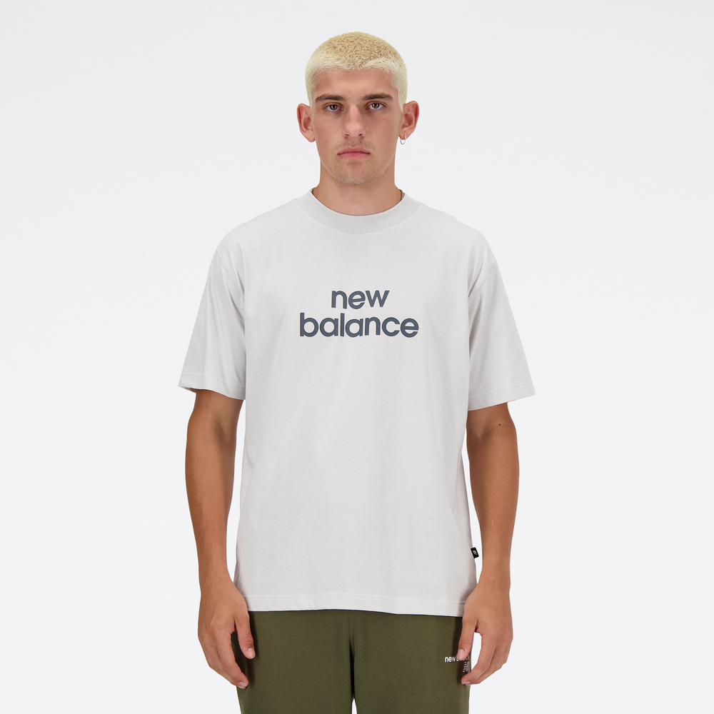 Férfi póló New Balance MT41582GYM – szürke
