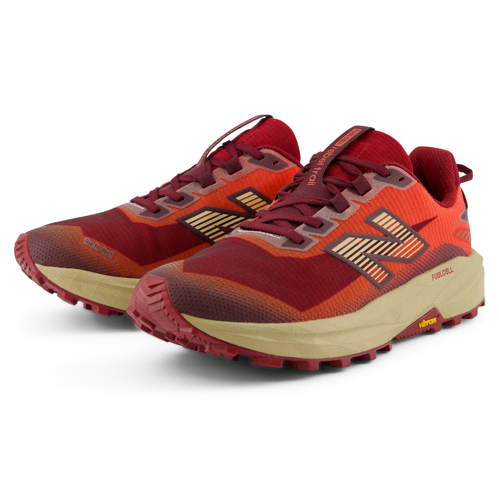 Férfi futócipő New Balance FuelCell Rebel Trail MRBT9X5 – bordó