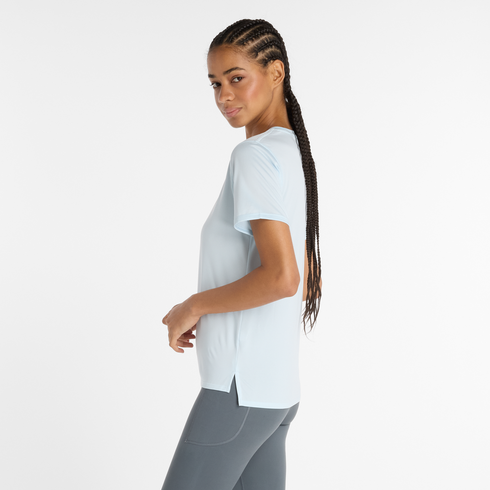 Női póló New Balance WT41222FRL – kék
