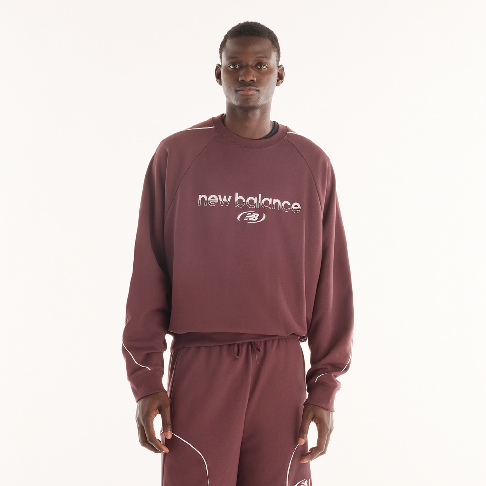 Férfi felső New Balance MT62N5SYYLR – bordó