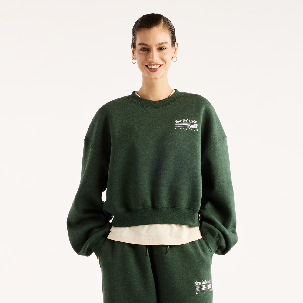 Női felső New Balance WT62T7JONDG – zöld