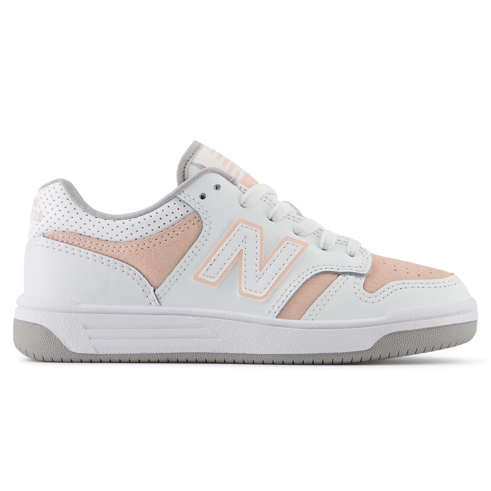 Gyermekcipő New Balance PSB480VP – fehér