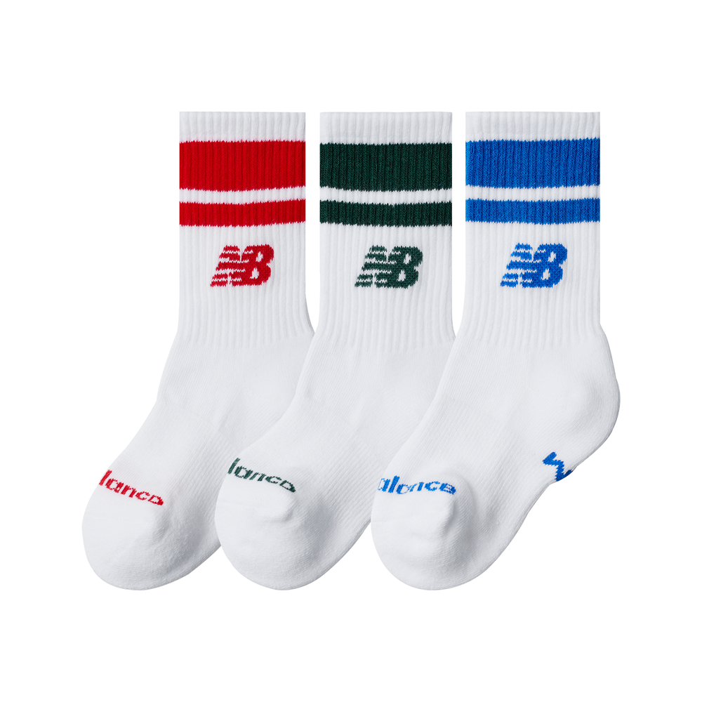 Gyermek zokni New Balance LAS51253WT – fehér