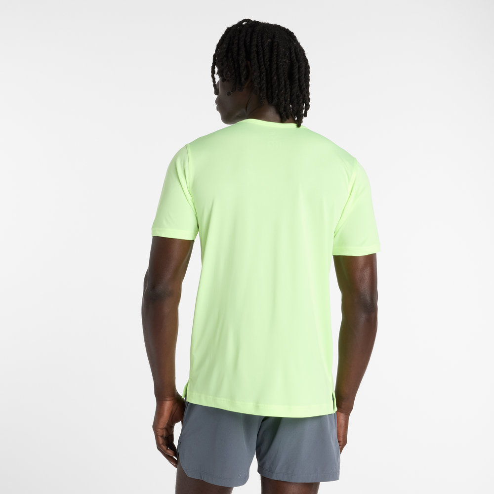 Férfi futópóló New Balance MT61O0U4AFG – zöld