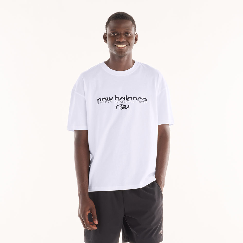 Férfi póló New Balance MT6279IZWT – fehér
