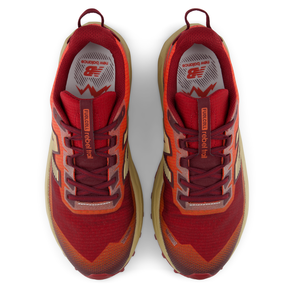Férfi futócipő New Balance FuelCell Rebel Trail MRBT9X5 – bordó