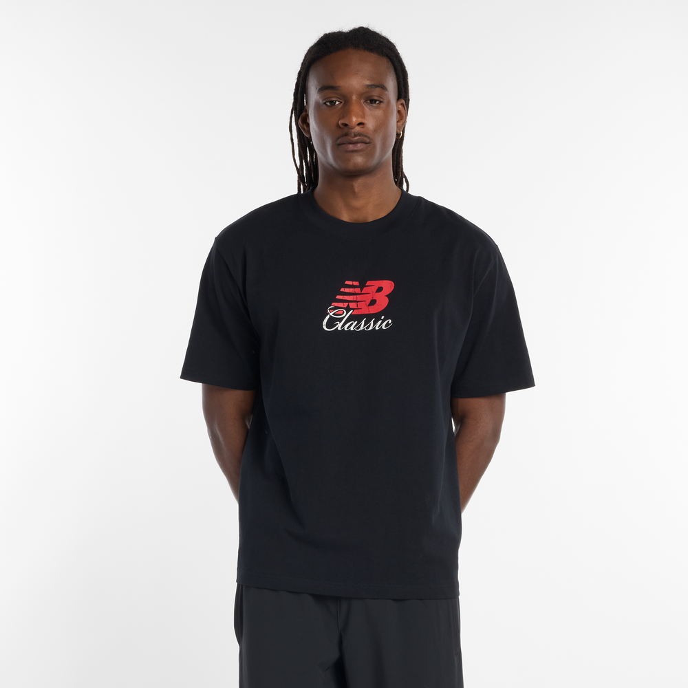 Férfi póló New Balance MT53610BK – fekete