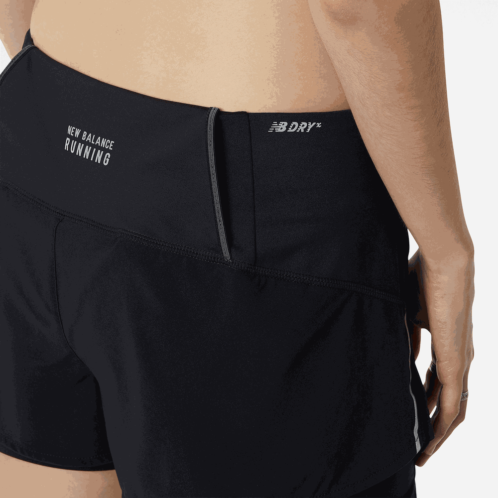 Női rövidnadrág New Balance WS21270BK – fekete