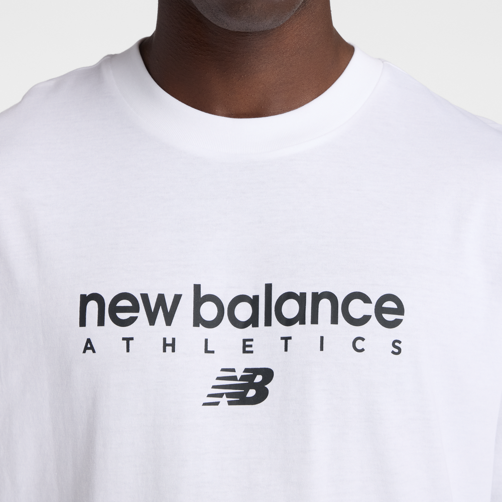 Férfi póló New Balance MT61D0U5WT – fehér