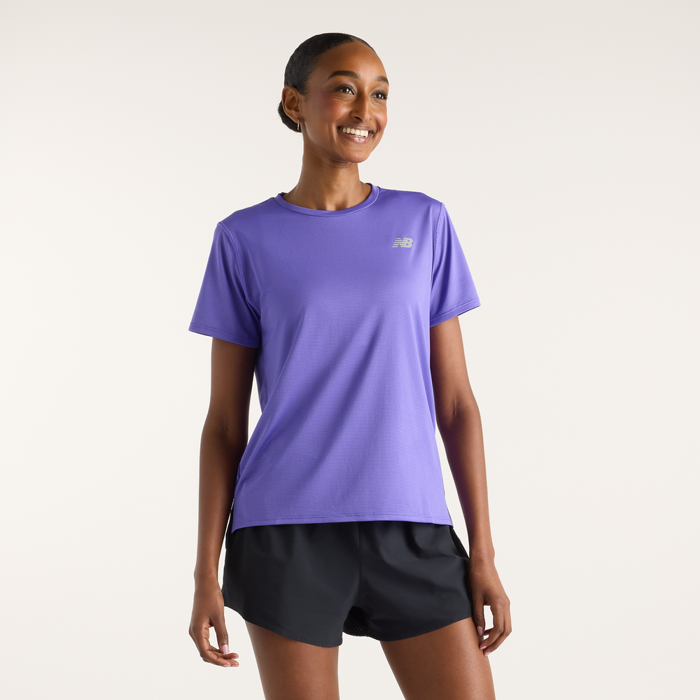 Női póló New Balance WT41222EPU – lila