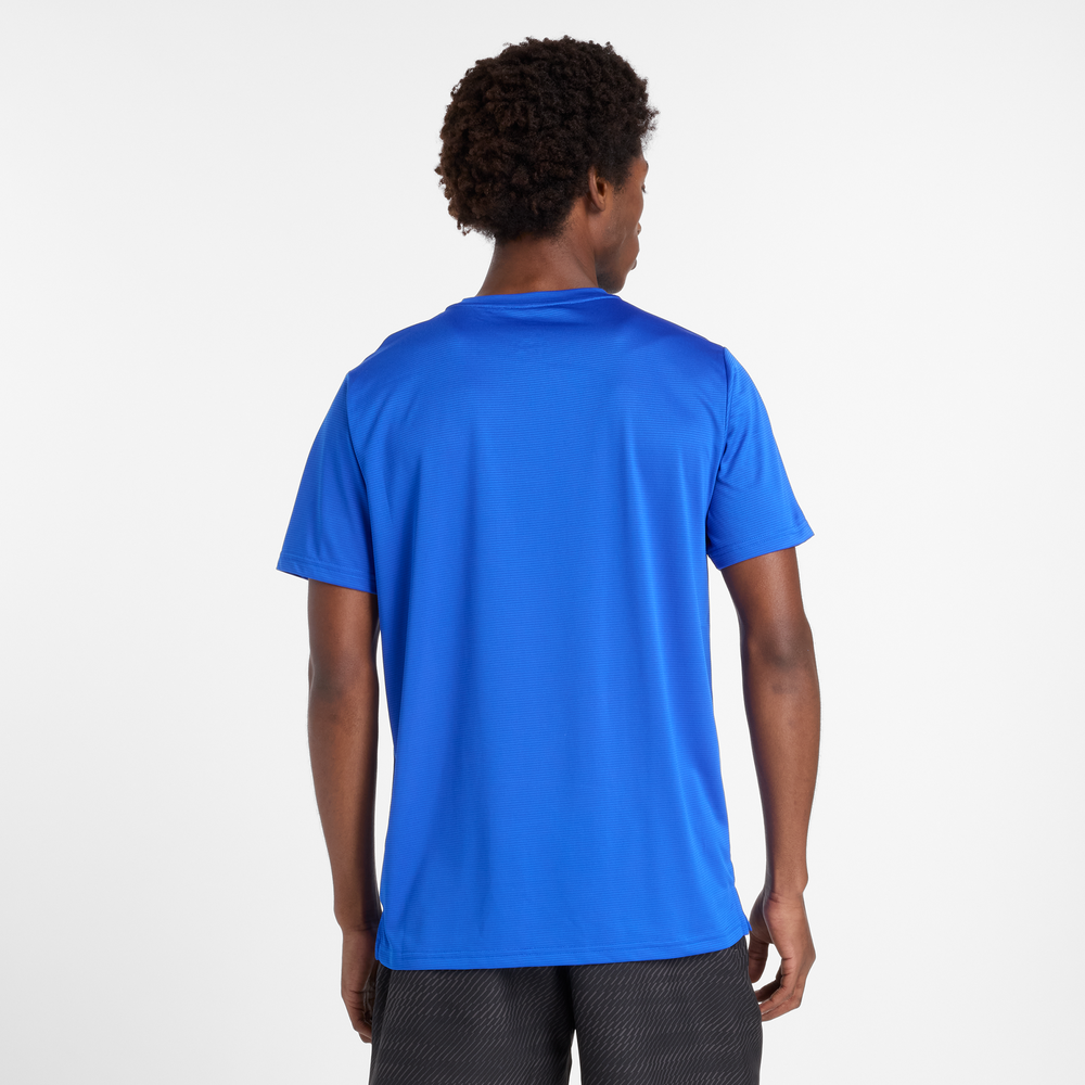 Férfi futópóló New Balance MT41222BUM – kék