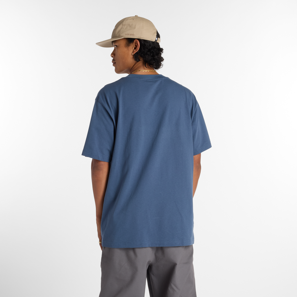 Férfi póló New Balance Numeric MT51955VTI – sötétkék