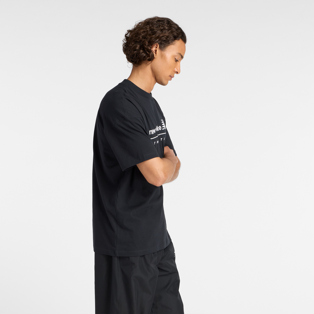 Férfi póló New Balance MT53525BK – fekete