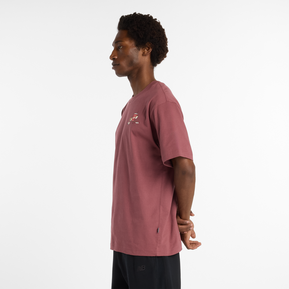 Férfi póló New Balance MT53931WAD – bordó
