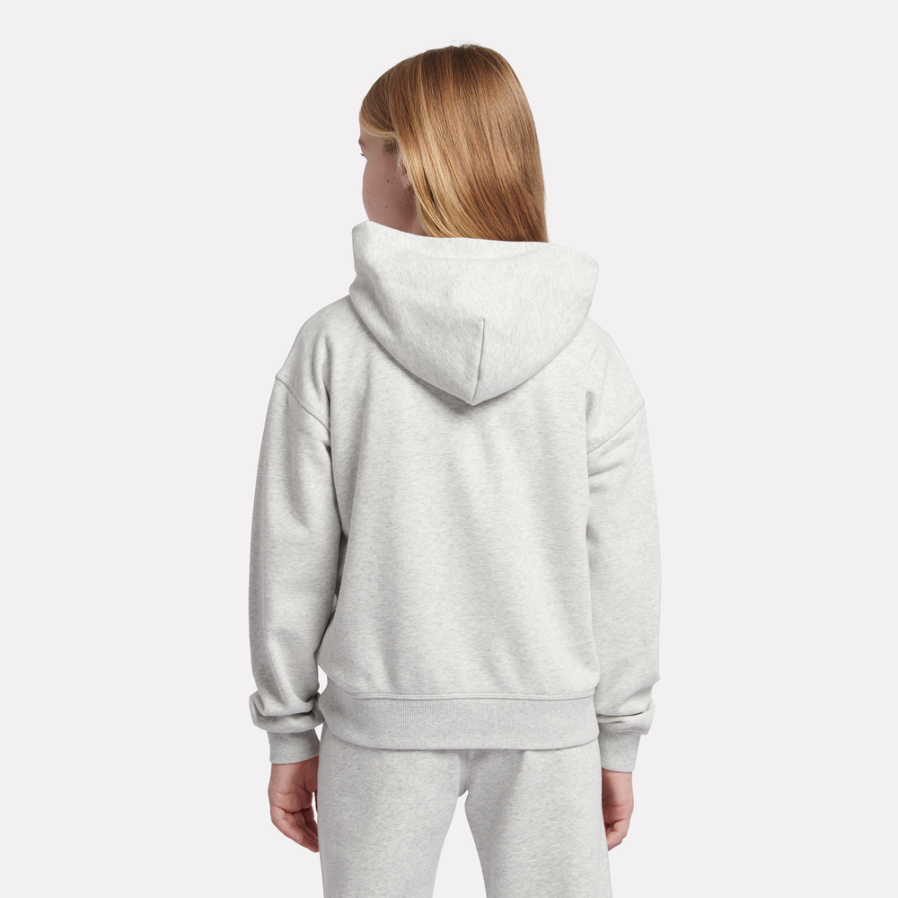 Gyerek pulóver New Balance LAKG0056AHH – szürke