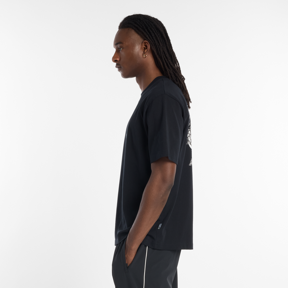 Férfi póló New Balance MT53610BK – fekete