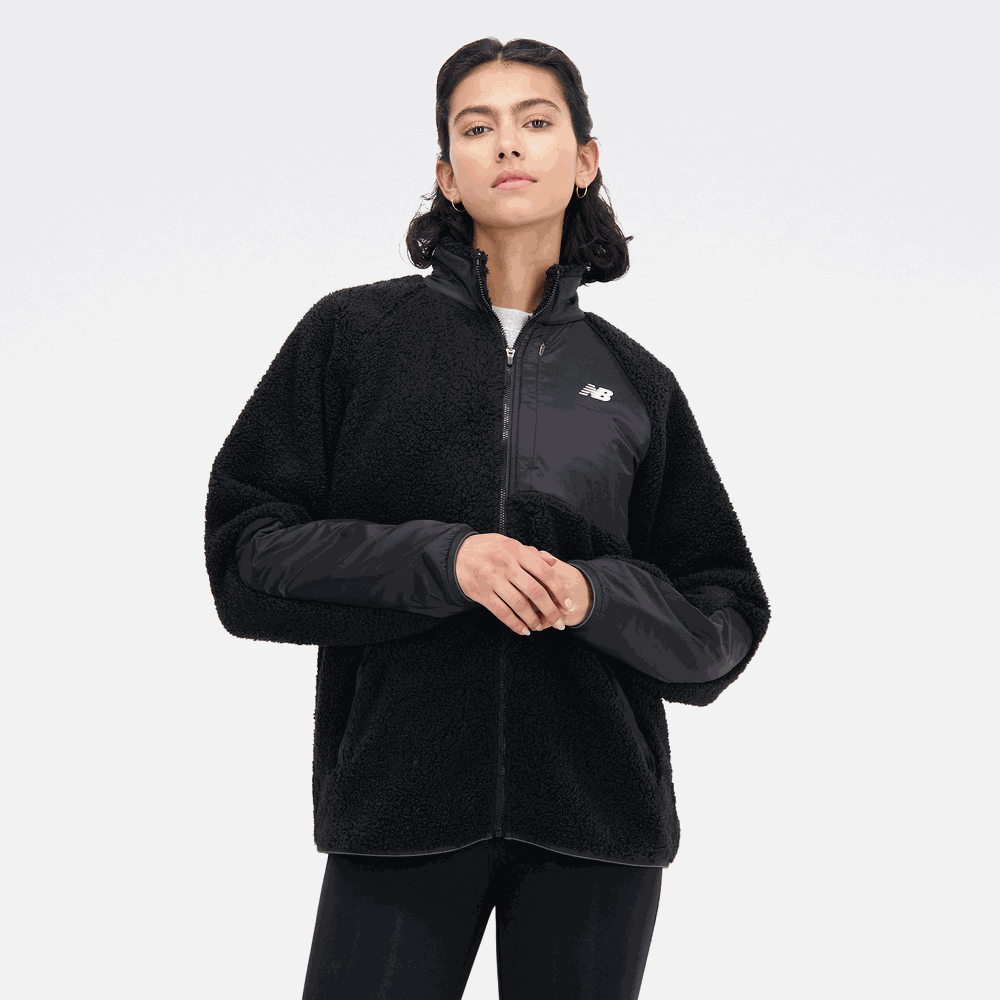 Női felső New Balance WJ33285BK – fekete
