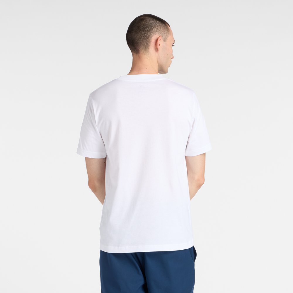 Férfi póló New Balance MT61T2QHWT – fehér
