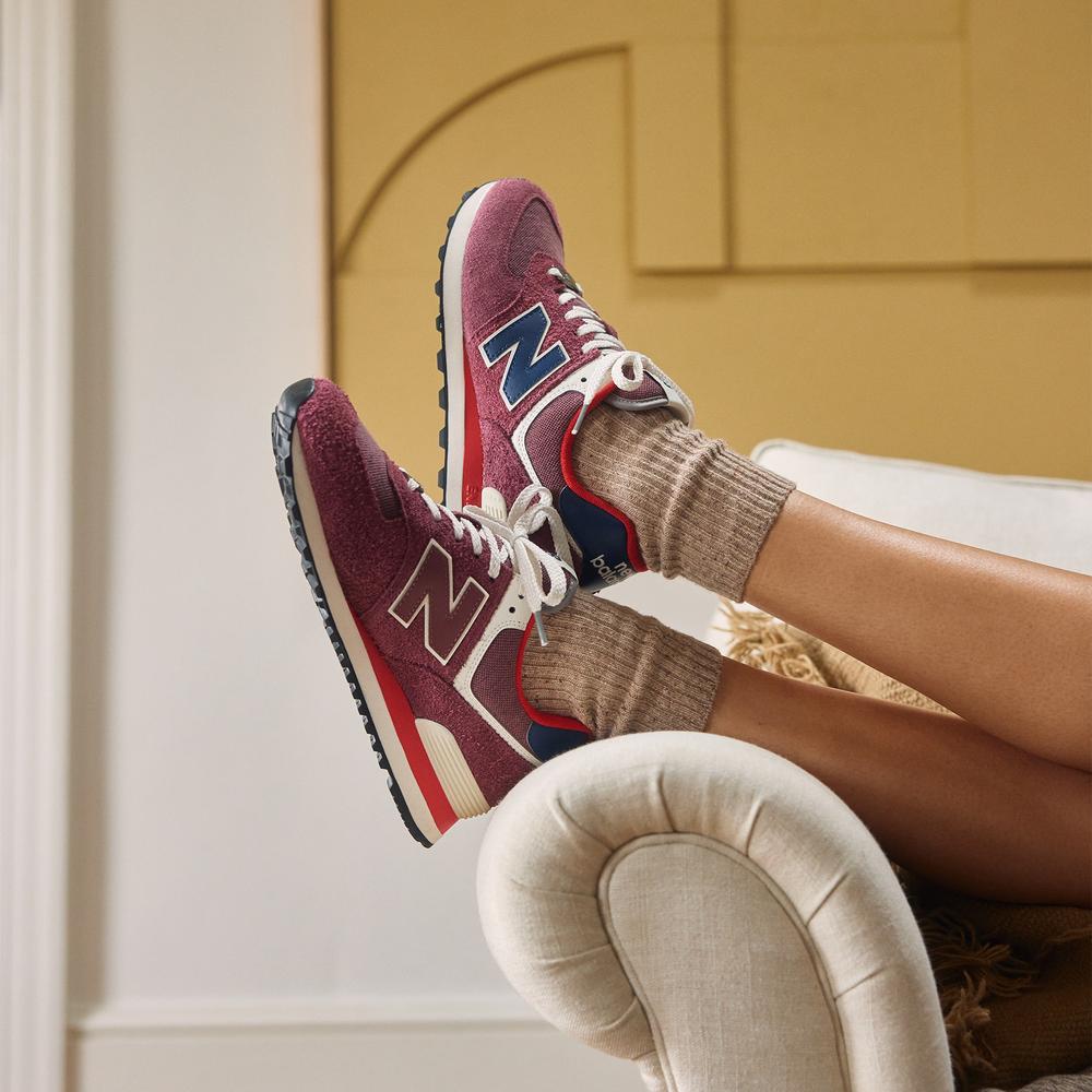 Unisex cipő New Balance U574RX2 – piros