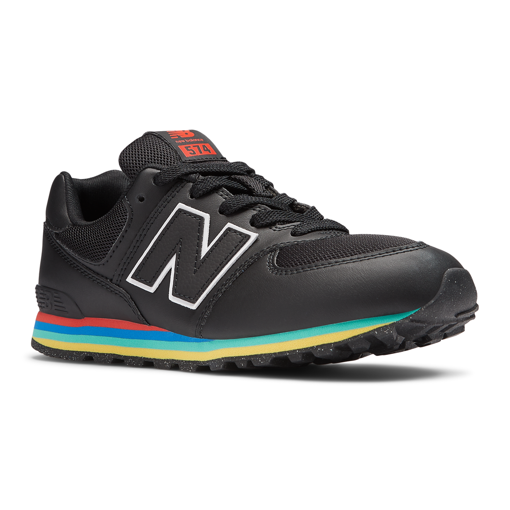 Gyermekcipő New Balance GC574KIF – fekete