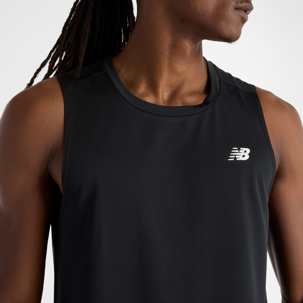 Férfi futópóló New Balance MT51800BK – fekete
