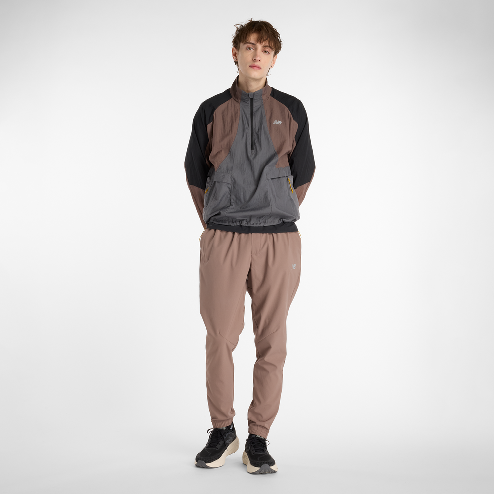 Férfi kabát New Balance MO53206EAS – barna