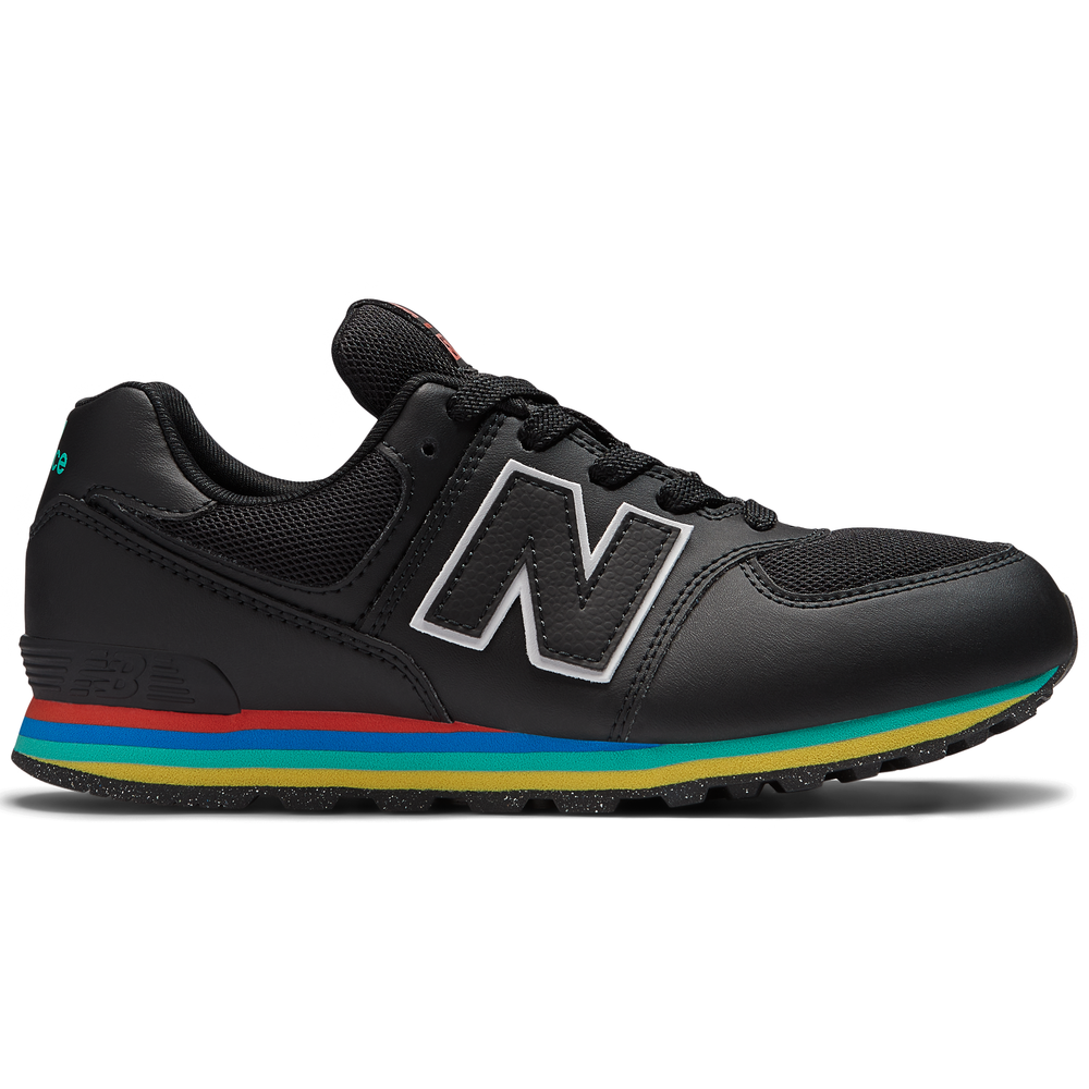 Gyermekcipő New Balance GC574KIF – fekete