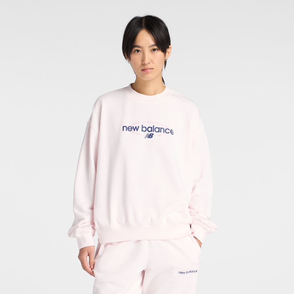 Női felső New Balance WT61S0S9AAA – rózsaszín