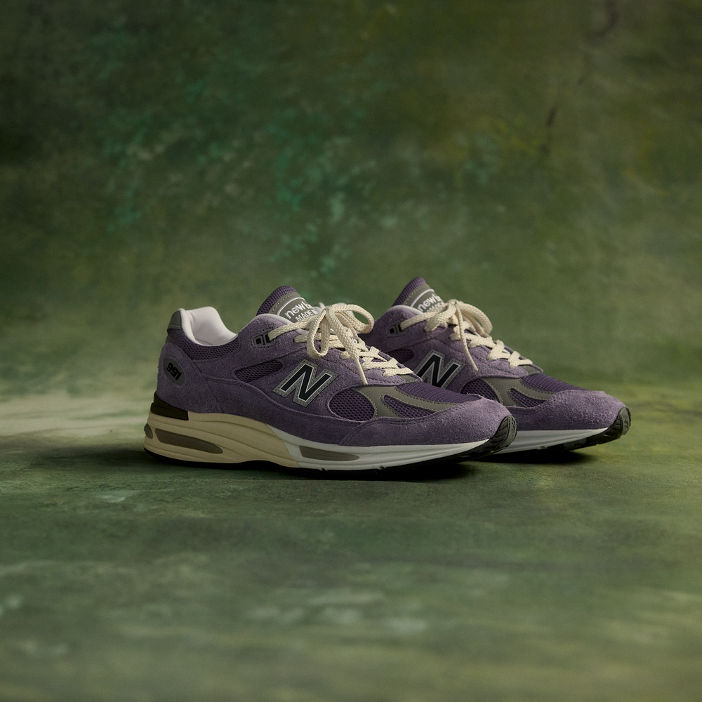Unisex cipő New Balance U991LV2 – lila