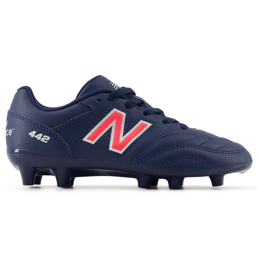 Gyermek focicipő New Balance 442 ACADEMY JNR FG V2 JS43FMP2 – sötétkék