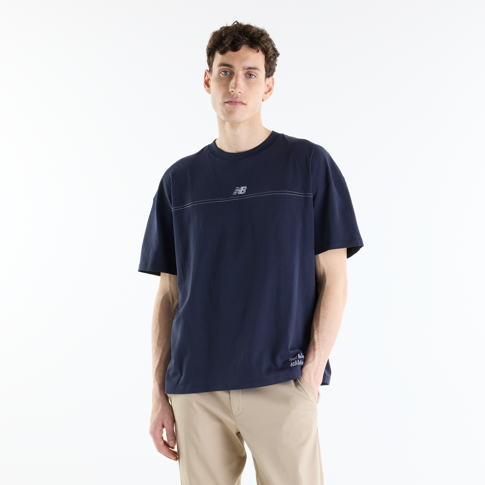 Férfi póló New Balance MT62L4FVDNT – sötétkék
