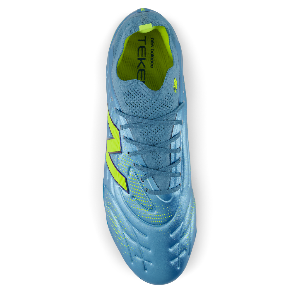 Férfi focicipő New Balance TEKELA PRO FG V5 UT2FL74J – kék