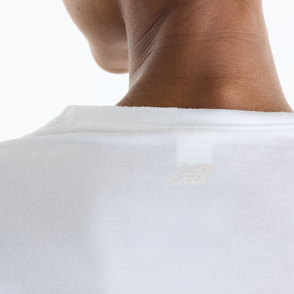 Női póló New Balance Athletics Crafted – fehér