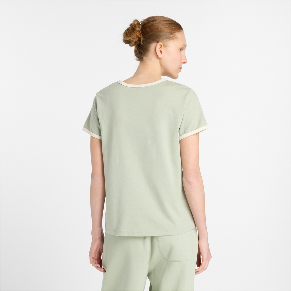 Női póló New Balance WT53524GAS – zöld