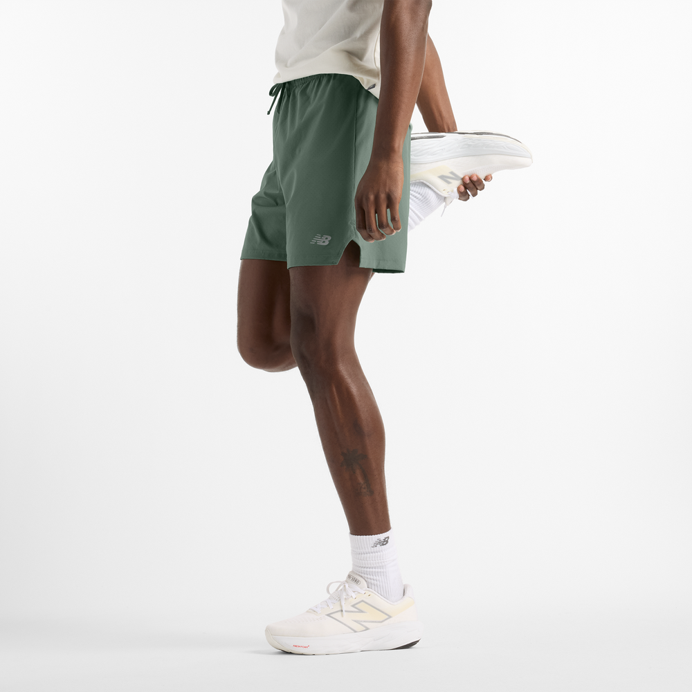 Férfi futónadrág New Balance MS41283DKJ – zöld