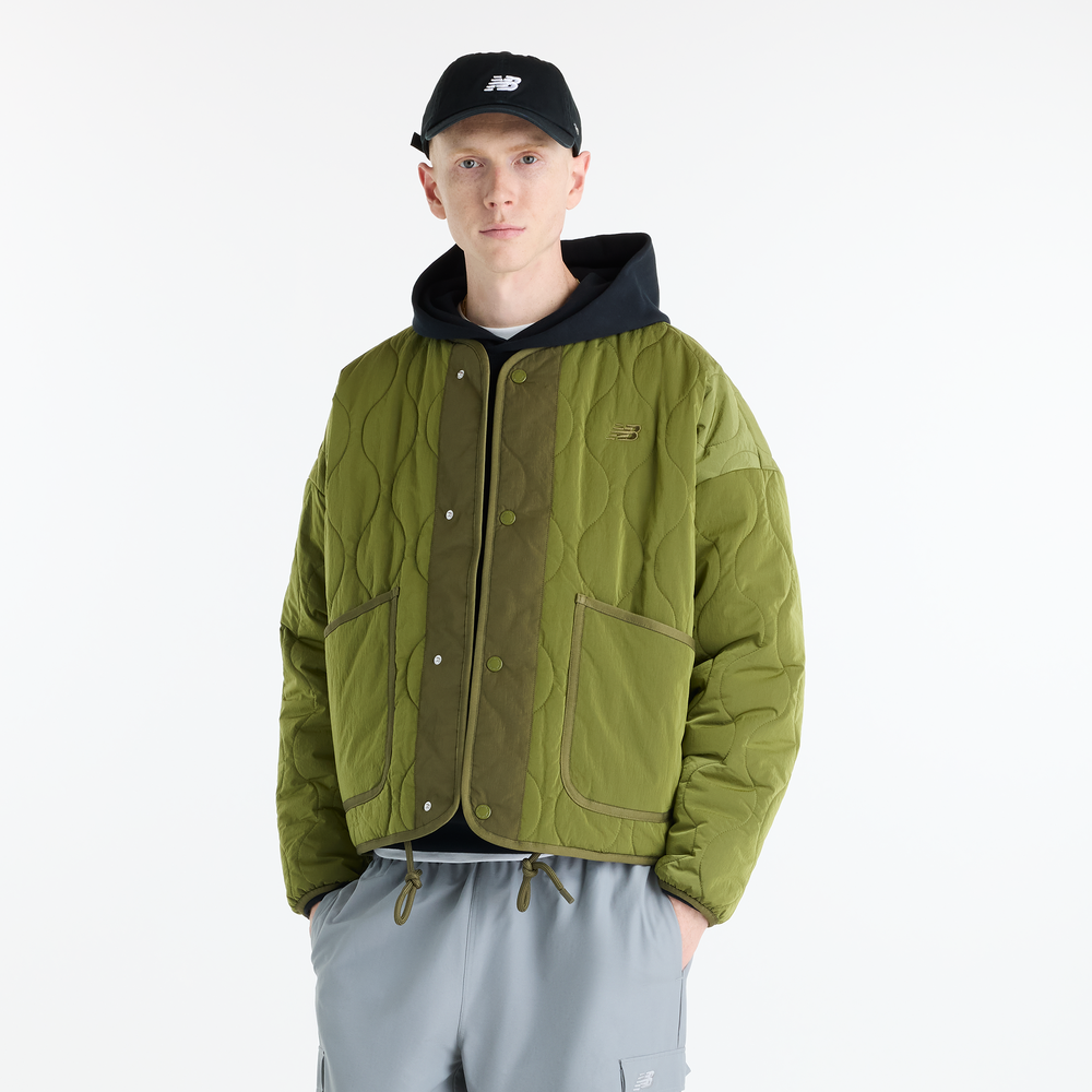 Férfi kabát New Balance MJ62M2DHGEE – zöld