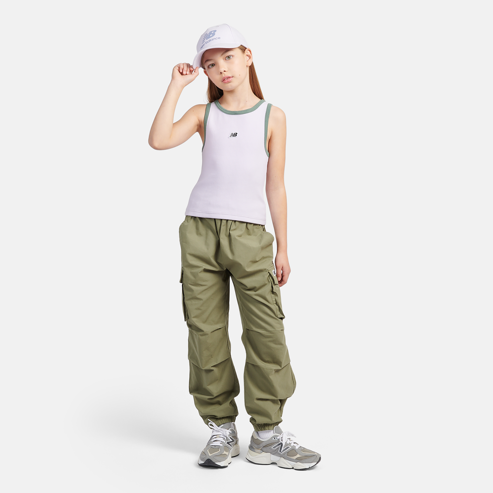 Gyerek póló New Balance LAKG0139RIG – rózsaszín