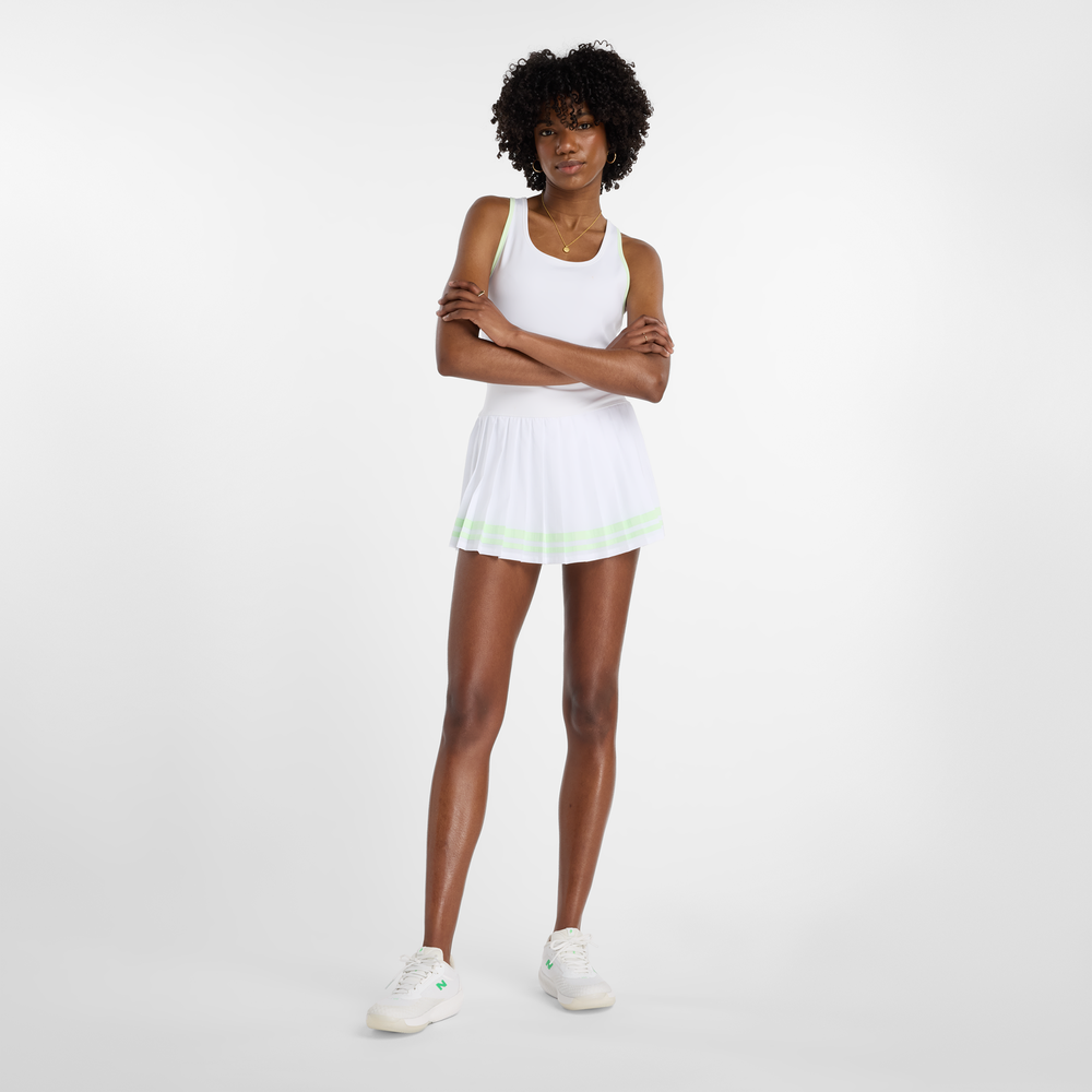 Női szoknya New Balance WK51402WT – fehér