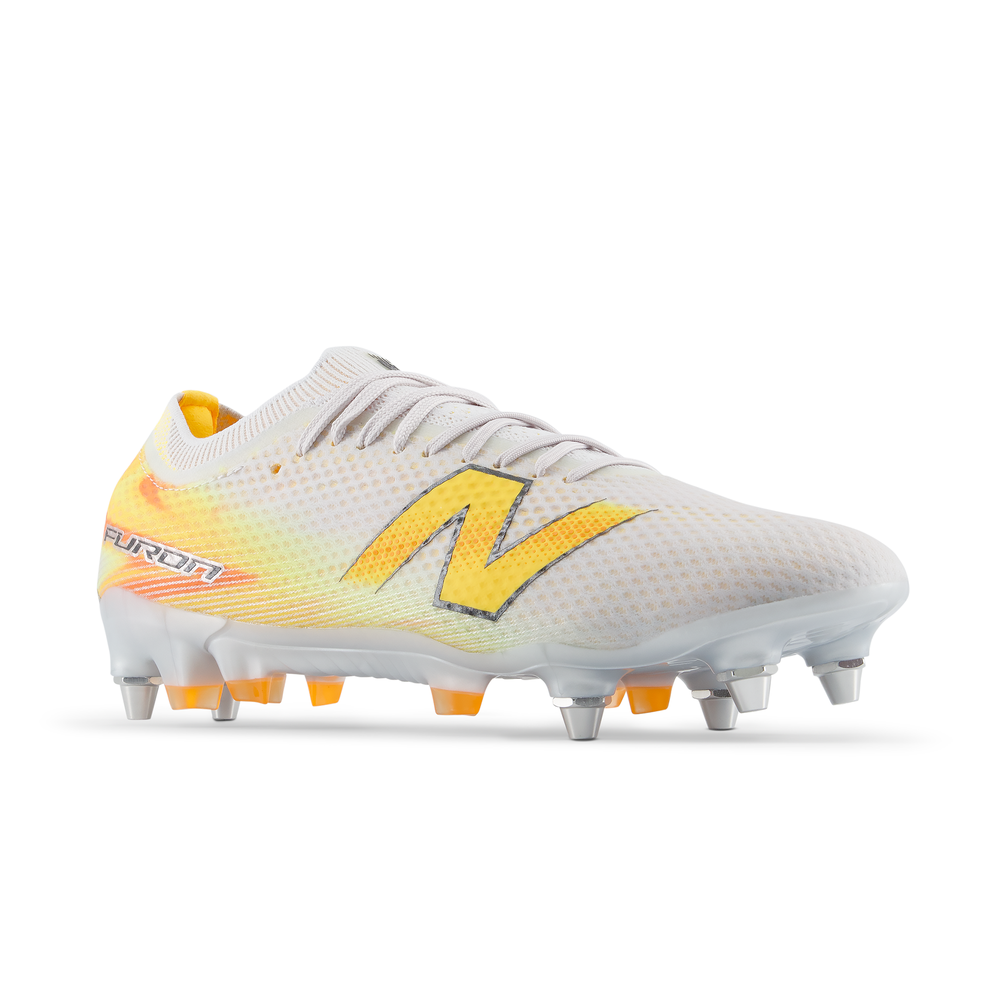 Férfi focicipő New Balance FURON ELITE SG V9 UF1S4XJ – narancssárga