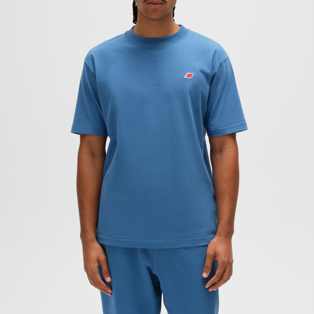 Férfi póló New Balance MADE in USA MT43543SET – kék